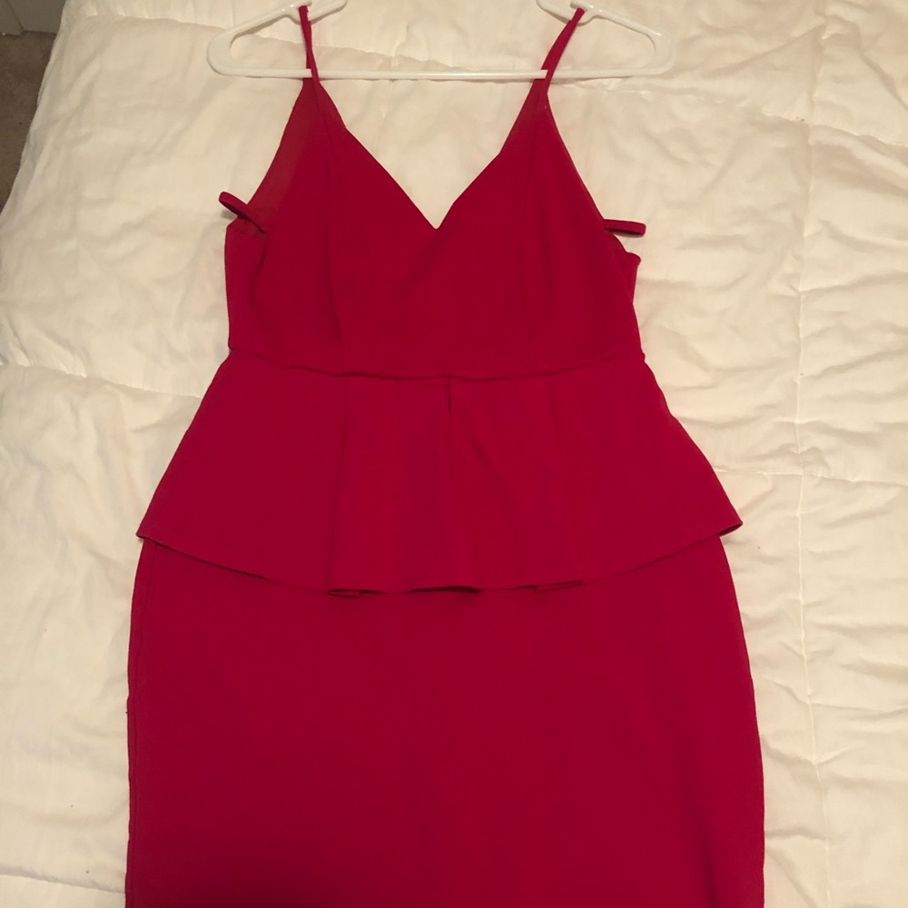 Beautiful peplum dress!